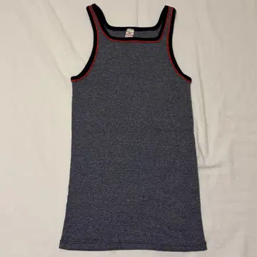 BAUR 탱크탑 XL 그레이 네이비 레드 독일제