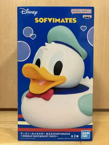 디즈니 캐릭터 피규어 욕실에서 SOFVIMATES 도널드 덕