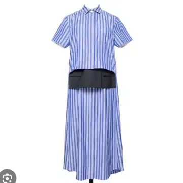 SACAI Suting Mix Poplin Dress 원피스 1 새상품급
