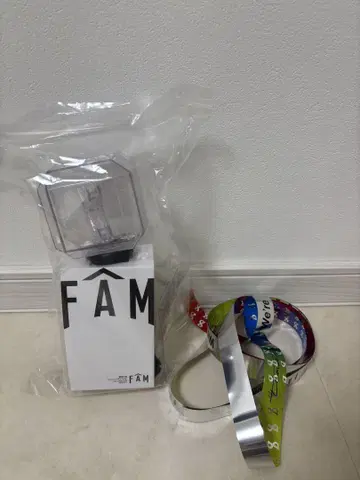 timelesz FAM 응원봉 은색 테이프 포함