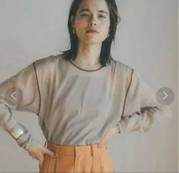 CLANE 클라네 라인 시어 롱 슬리브 셔츠