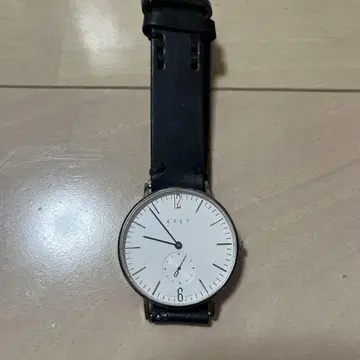 knot 천연 가죽 손목시계