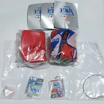 요구루뻬 에코백 b 동전 지갑 b 3연 아크릴 키링 b 세트