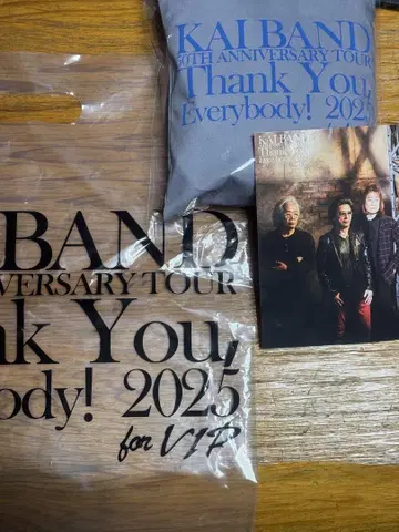 KAI BAND 30주년 기념 투어 VIP 혜택