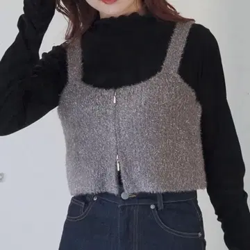 tiptop 그레이 뷔스티에