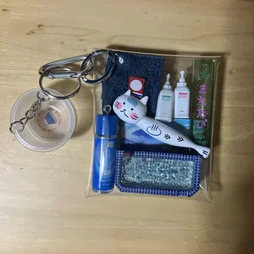 가챠가챠 파우치 목욕탕 사우나 열빙어 고양이 목욕탕 굿즈 온천 가챠가챠