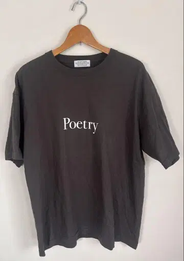 POETMEETSDUBWISE Poetry 티셔츠 그레이