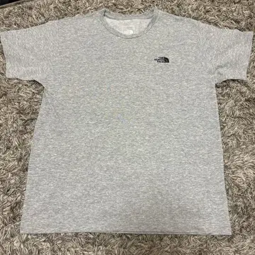 THE North face grey 티셔츠