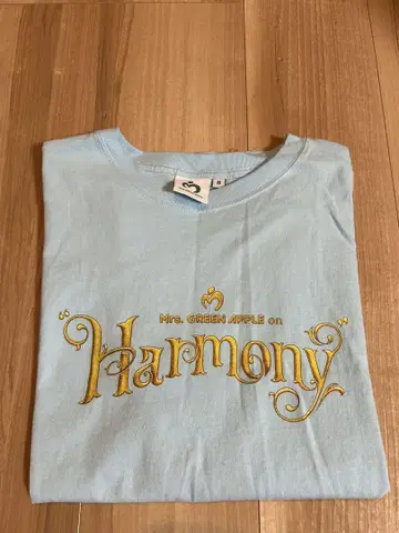 Mrs. GREEN APPLE Harmony 티셔츠 M 사이즈