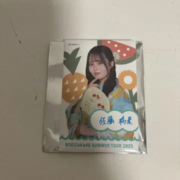 노기자카46 사토 리카 캔뱃지 2025