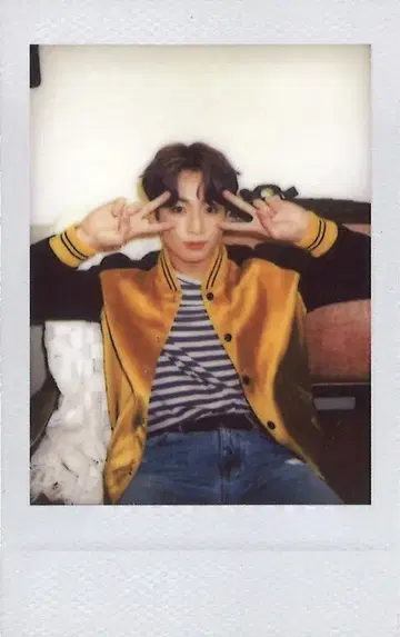 BTS JUNG KOOK 2022 DECO KIT 인스턴트 포토 카드 B