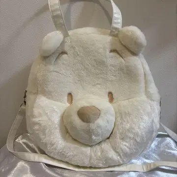 디즈니 곰돌이 푸 빅 페이스 백 푹신푹신 레어 2way