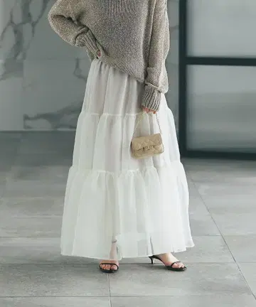 La boutique Bonbon 플레어 스커트 36