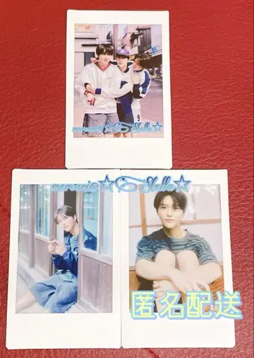 NCT WISH 전시회 재희 랜덤 인스턴트 사진 료 사쿠야