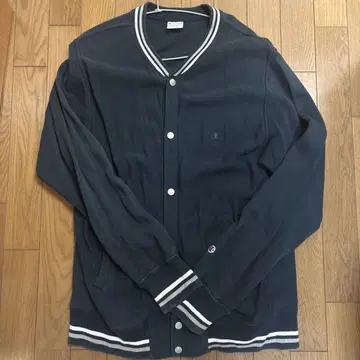 구제 의류 챔피온 리버스 위브 가디건 X-Large 네이비