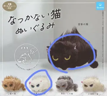 나츠카이 고양이 봉제 인형 집주인의 고양이, 부모님의 고양이, 가챠