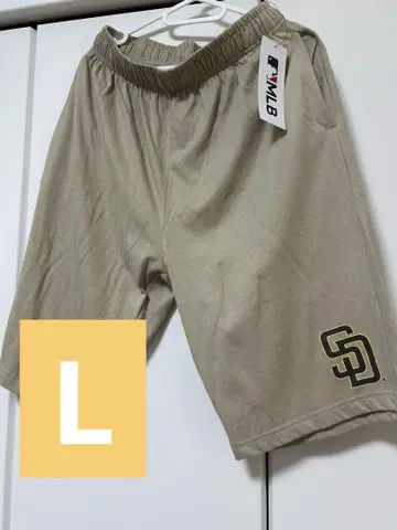 새상품 패드레스 하프 팬츠 반바지 SD 샌디에고 다르비시 MLB