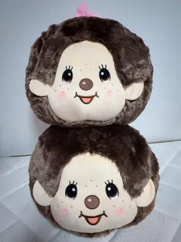 몬치치 페이스 BIG 봉제 인형