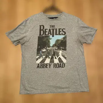 THE BEATLES ABBEY ROAD 티셔츠 그레이