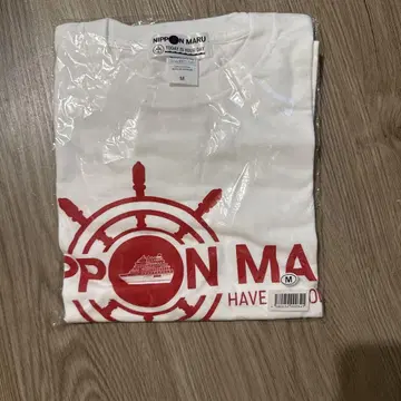 NIPPON MARU 화이트 티셔츠 M