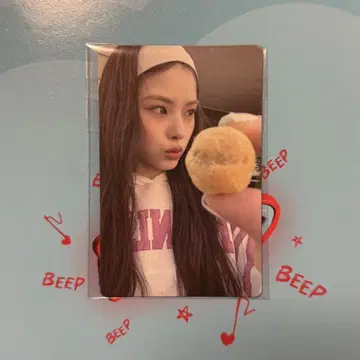 izna 마이 BEEP pluschat 예약 특전 트레이딩 카드