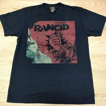 RANCID 랜시드 티셔츠 S 1994 let's go 여름 페스티벌