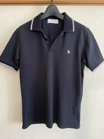 UNITED ARROWS 블랙 피케 셔츠