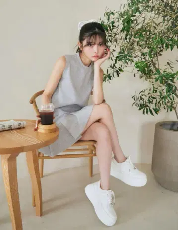 택 포함 미사용 새상품 darich 랜덤 프릴 분또 미니 원피스