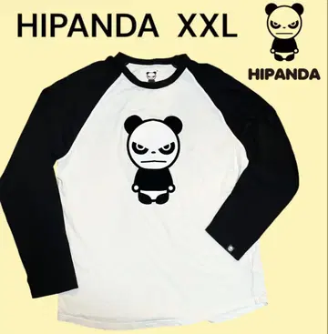 HIPANDA XXL 팬더 프린트 긴팔 티셔츠 새상품급 초특가