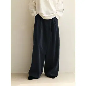 Brown&Street 랩 와이드 팬츠