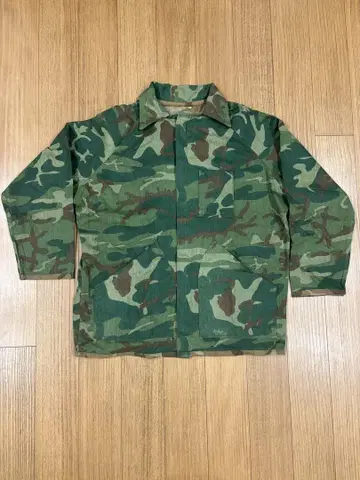카모 무늬 자켓 리버서블 지퍼 빈티지