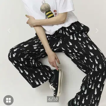 새상품 그라니프 게게게의 키타로 미즈키 시게루 링 S 이지 팬츠 바지