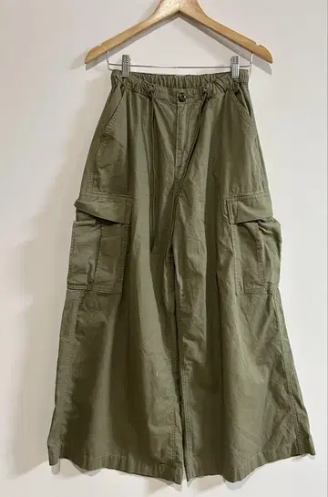 엑스걸 X-girl MILITARY WIDE LEG PANTS