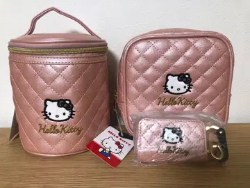 헬로키티 아베일 메이크업 가방 스퀘어 파우치 키케이스