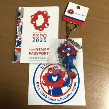 EXPO2025 스탬프장 & 미야쿠미야쿠 키링