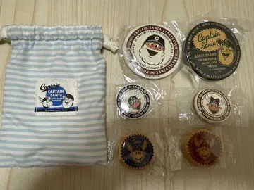 캡틴 산타 캔뱃지 세트