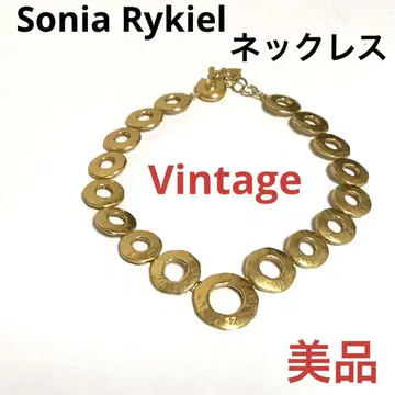 소니아 리키엘 Sonia Rykiel 빈티지 목걸이 새상품급