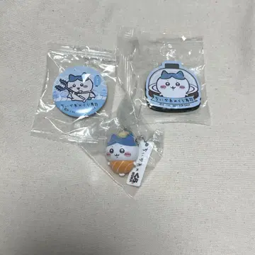 치이카와 (먼작귀) 쿠라스시 피규어 마그넷 캔뱃지 하치와레 컴플리트
