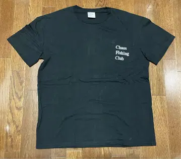 Chaos Fishing Club 티셔츠 L 사이즈 블랙