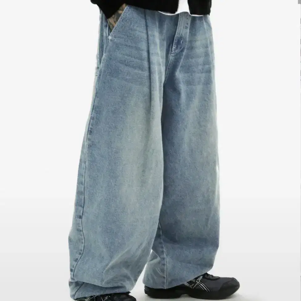 パンツ XTONZ XP253 Esto Wide Balloon Denim Pants MIDNIGHT BLUE XP25 MUSINSA | XTONZ XP253 ESTO WIDE BALLOON DENIM PANTS