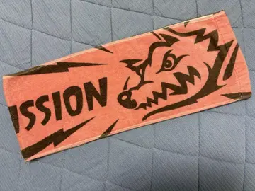 MAN WITH A MISSION 머플러 타월 스페어 리브 컬러 핑크