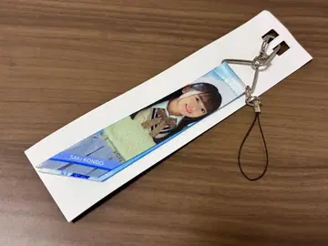 AKB48 곤도 사키 파랑 하늘 네이비 익명 배송 리본 키링 랜덤