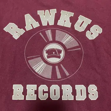 XL 00s RAWKUS RECORDS 티셔츠