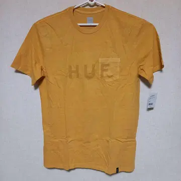 HUF OG LOGO POCKET S/S TEE MINERALYELLOW