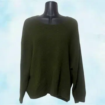 H&M 에이치앤엠 스웨터 그린 남성용 니트 심플
