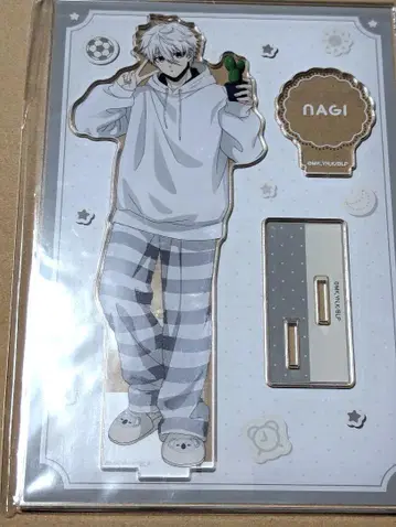 블루 록 모닝 루틴 아크릴 스탠드 나기 세이시로