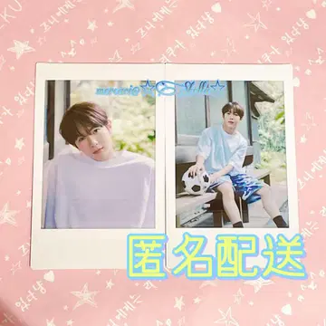 NCT WISH 전시회 료 랜덤 인스턴트 사진 트레이딩 카드 사진전