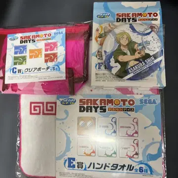 SEGA 복권 사카모토 데이즈 캐릭터 굿즈 세트