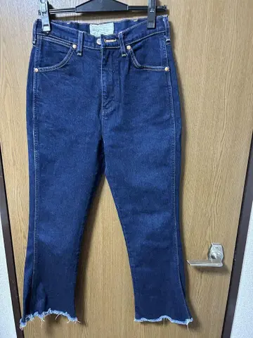 [컨디션 최상] SPICK AND SPAN 부츠컷 데님 컷오프