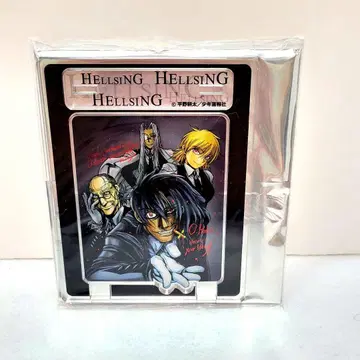 헬싱 HELLSING 히라노 코타 전시회 굿즈 아크릴 스탠드 아크릴 카드